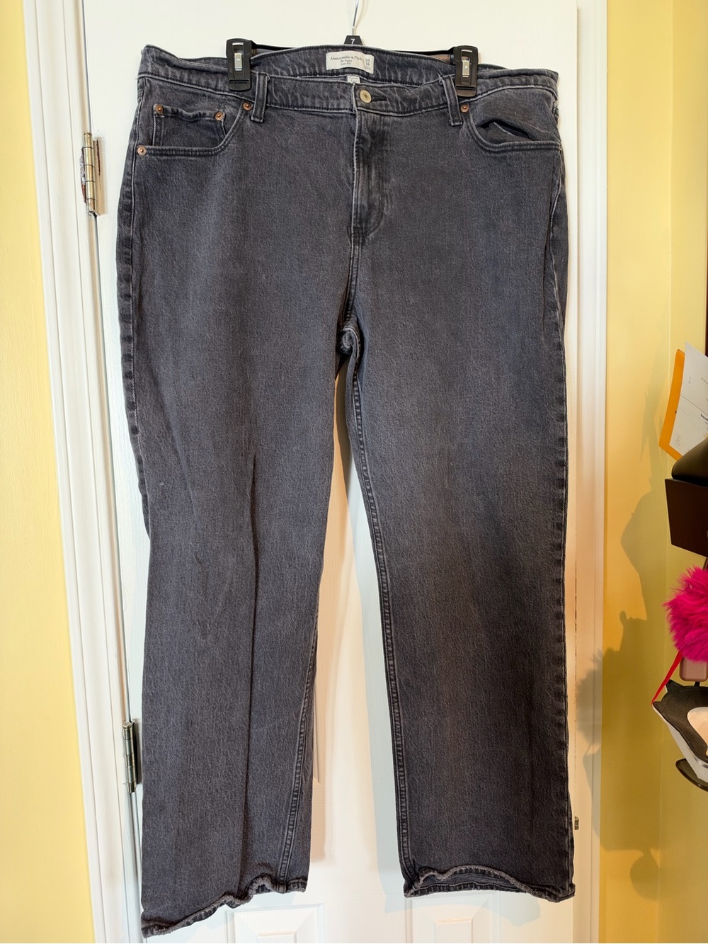 Abercrombie & Fitch Curvy Low-rise Baggy Jeans